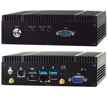 Jetway BFTADN1-N97-NQ (BoxPC Intel N97, DDR5, 64GB eMMC, TPM2.0, 12-19V Input) <b>[FANLESS]</b>